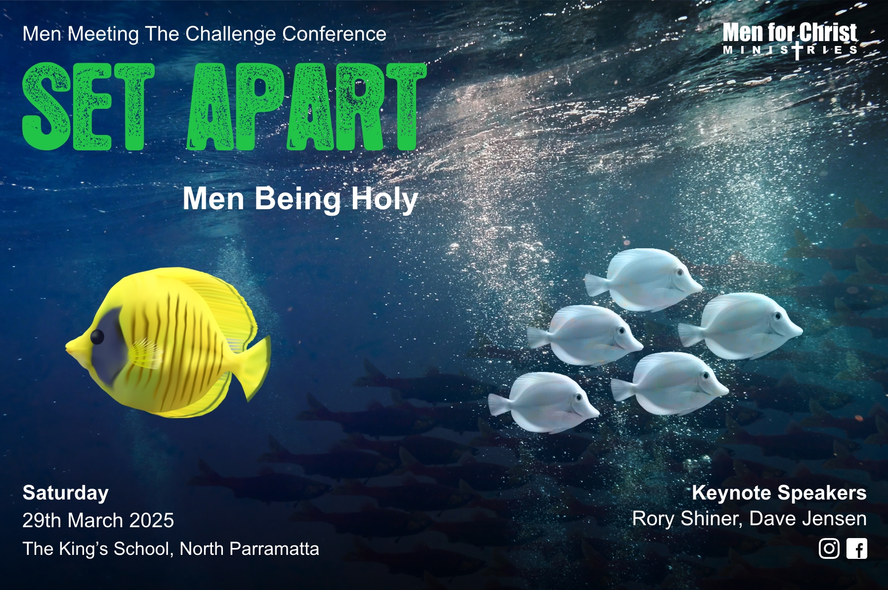 MMC 2025: Set Apart – Men Being Holy